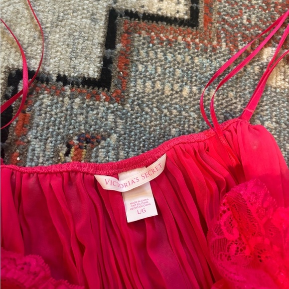 Victorias Secret pleated babydoll Size Large - Picture 3 of 5